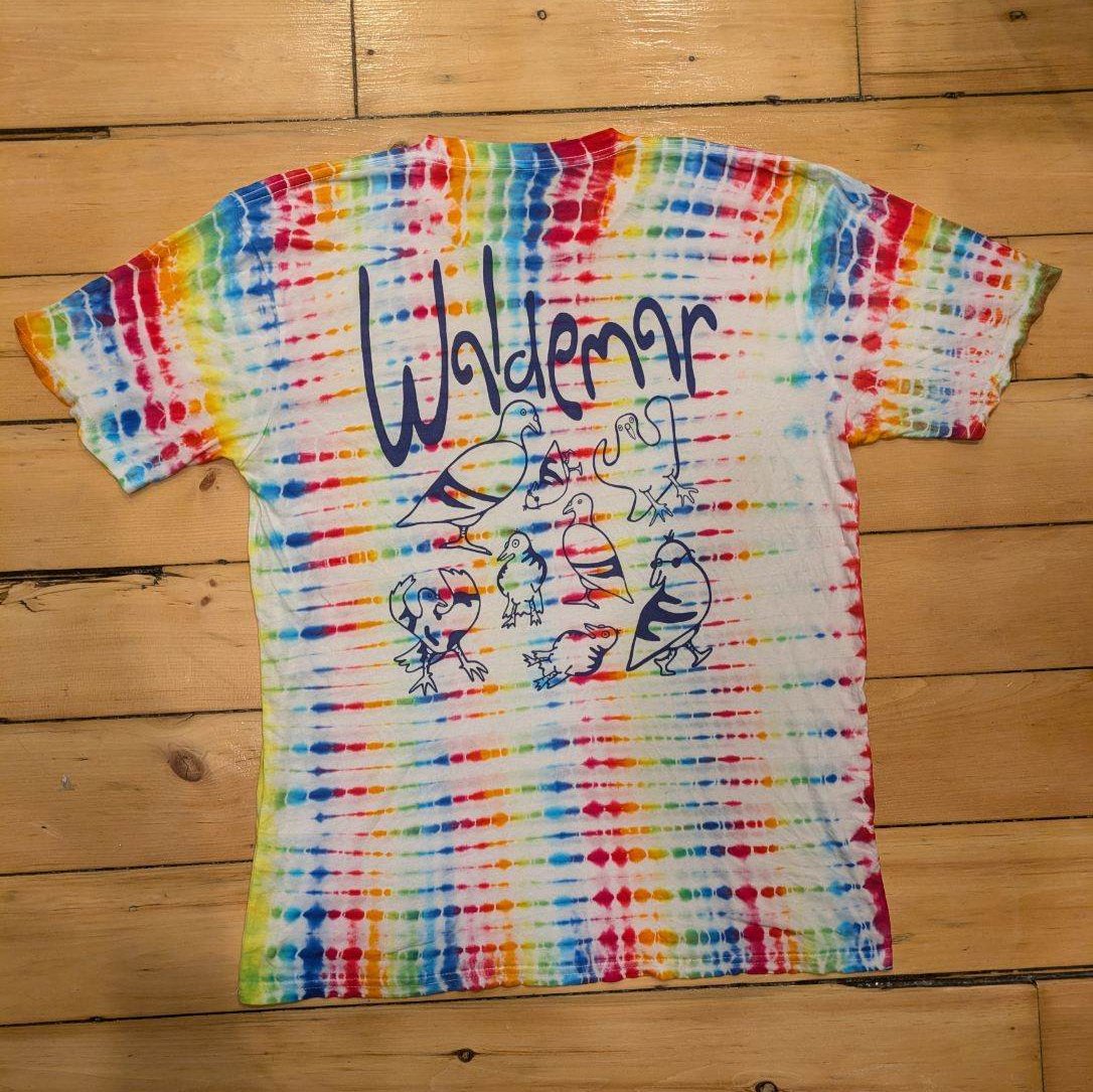 Hand Tie-Dyed Birdy T-Shirt